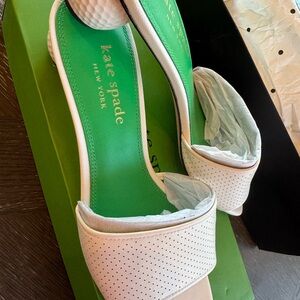 Kate Spade Tee Time golf heels